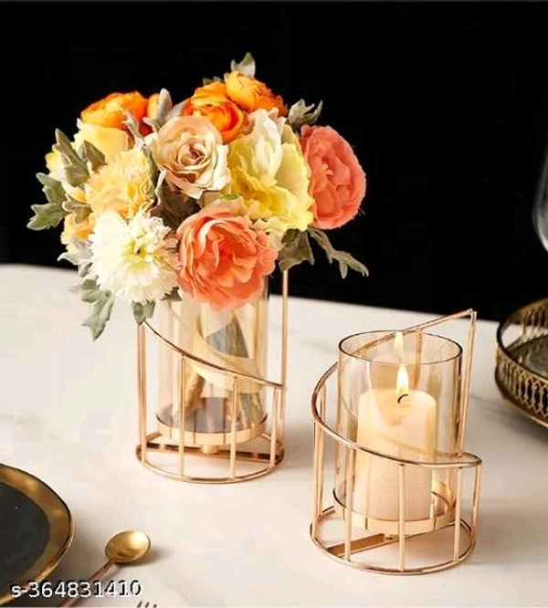 Attractive Vases*Material PCENF5327 : MetalColor: YellowProduct Length: 10.5 cmProduct Height: 10 cmProduct Breadth: 10 cmNet Quantity (N): 1Dispatch: 1 Day*Proof of Safe Delivery! Click to know on Safety Standards of Delivery Partners- https://ltl.sh/y_nZrAV3