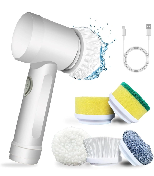 Electric Cleaning Brush PCENF5330 , Electric Spin Scrubber With 3 Brush Heads, Automatic Cleaning Kit for Bathroom Bathtub, Kitchen, Tile, Window, Tub, Dish, Sink44%off