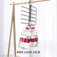 Pack Of PCENF5430 2 Stainless Steel 5 In 1 Hanger PackGT Span Mystic Metal 5 in 1 Magic Foldable Hangers for Clothes, Hanger for Wardrobe, Foldable Hanger for Saree, Multi-Purpose Hanger for Clothes, Stainless Steel Hangers of 2Name: Pack Of 2 Stainless Steel 5 In 1 Hanger PackGT Span Mystic Metal 5 in 1 Magic Foldable Hangers for Clothes, Hanger for Wardrobe