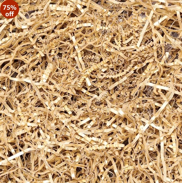 Eenfnety ™ Shredded Paper Grass for Packing (1 Pack of 100gram) Decoration, Hamper, Basket Filling, Gift, Box, Craft, DIY Paper Fillers Strips (Multicolour)