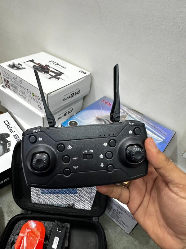 E88 Pro Dual Camera Drone  - Red, Standard