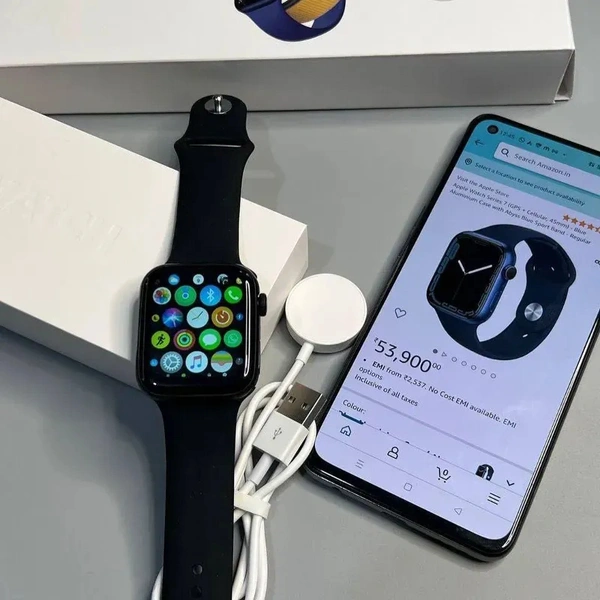  APPLE SERIES 7 WATCH 1:1 GPS + BT CALLING 