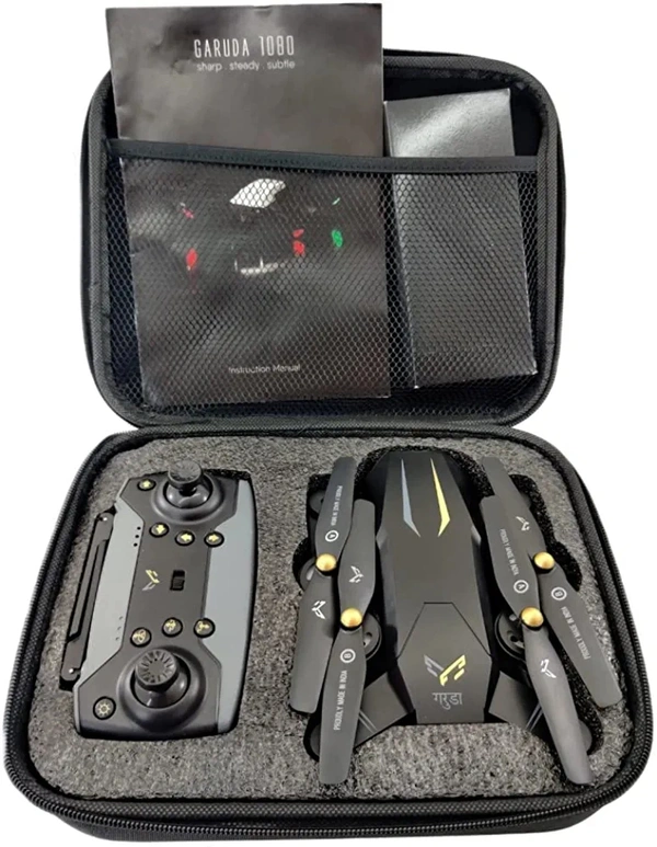 Garuda Drone with Dual Camera 1080P + 720P 4k Camera Live