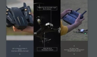 Garuda Drone with Dual Camera 1080P + 720P 4k Camera Live