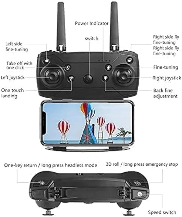 E99-Pro-Drone-with-4K-Camera (AE3) - E99-AE3
