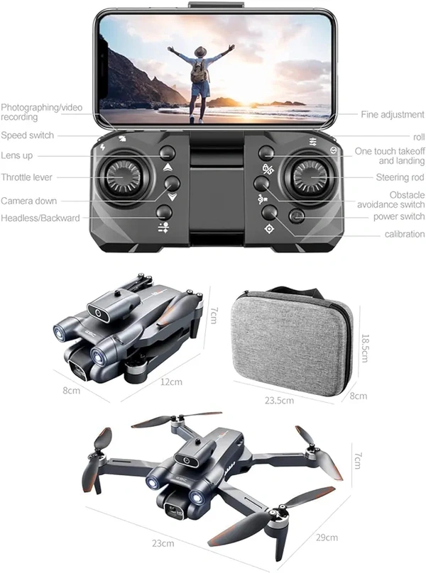 E99-Pro-Drone-with-4K-Camera-WiFi-FPV- (AE7) - E99-AE7
