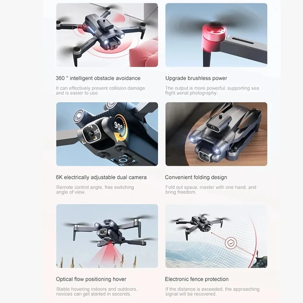 E99-Pro-Drone-with-4K-Camera-WiFi-FPV- (AE7) - E99-AE7