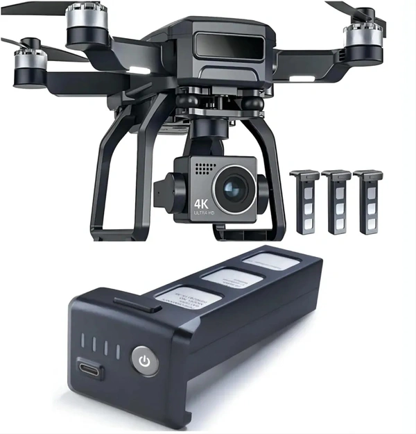 Sky High Foldable 4K Drone with Brushless Motor Inbuilt