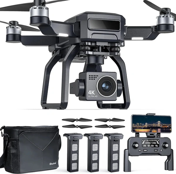 Sky High Foldable 4K Drone with Brushless Motor Inbuilt