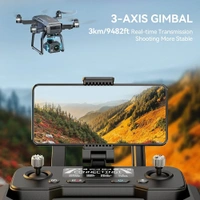Sky High Foldable 4K Drone with Brushless Motor Inbuilt