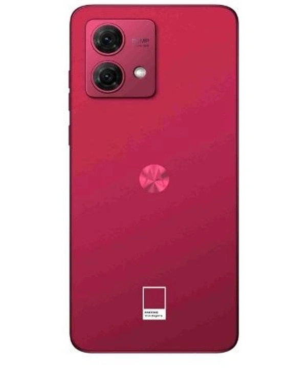 Motorola G84 5G (Viva Magenta, 12GB RAM, 256GB Storage) | 50MP (OIS) | 16MP Front Camera | Snapdragon 695 Processor | Ultra Premium Vegan Leather Design | Unbelievable 5G Speeds with 14 5G Bands - Magenta / Fuchsia