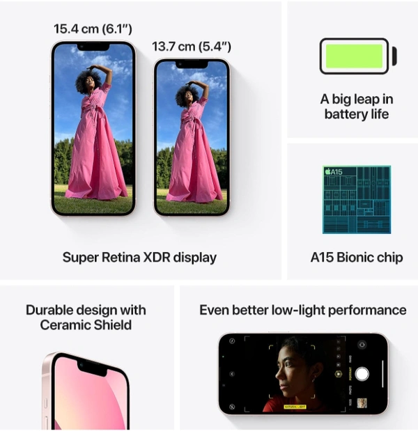 iPhone 13 128gb (Pink) - Pink Lace
