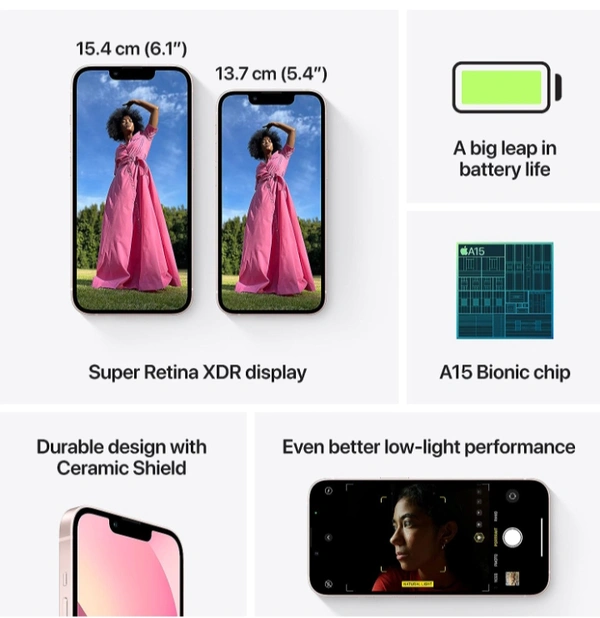iphone13 512gb (Pink)  - Pink Lace