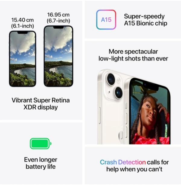 iphone14 512gb (Blue) - blue
