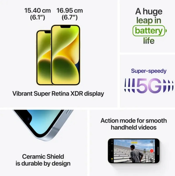 iphone14 128gb (Starlight)  - Starlight