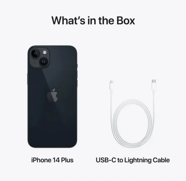 IPhone 14plus 512gb (Midnight)  - midnight
