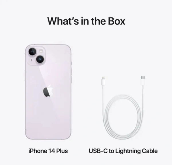 Iphone 14plus 512gb (Purple)  - purple