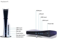 Sony play Station 5 Slim Console  - White, 16.9 x 43.1 x 35.9 cm; 4.9 kg, Play Station 5