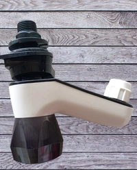 WATERTEC PILLAR TAP  - 150MM, White