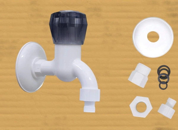WATERTEC WACHINE MISSION TAP - 150MM, White