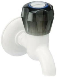 WATERTEC SHORT BODY TAP - 150MM, White