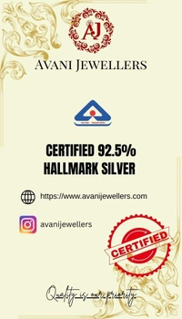 Avani Jewellers Silver Gents Kade - 23.85, Adjustable