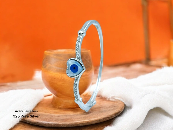 Avani Jewellers Silver Ladies Fancy Kade - 10.77, Free Size