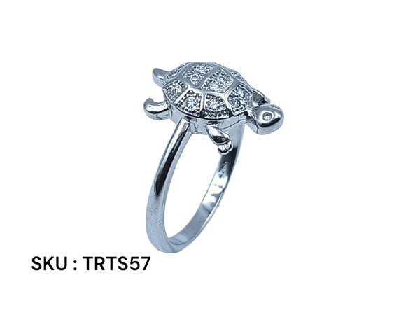 Avani Jewellers Silver Tortoise Fancy Ring - 2.89, 14