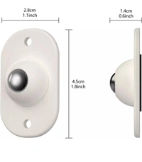 4 Pcs Wheels 360 Degree Rotation
