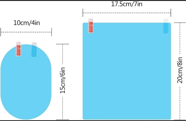 Car Side Mirror Waterproof Cover Shield.