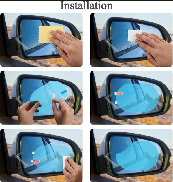 Car Side Mirror Waterproof Cover Shield.