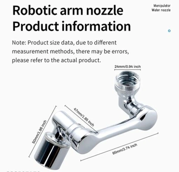 1080° Rotating Faucet Water Outlet Modes.