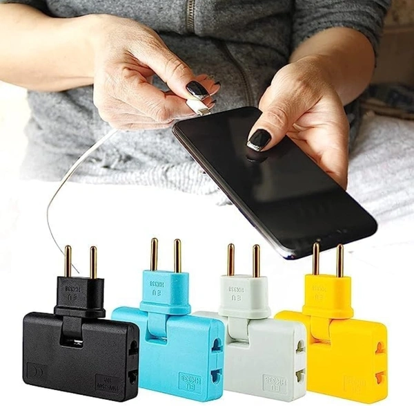 180°Rotation Converter Socket Plug.