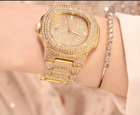 Golden Watch For Men And Women 