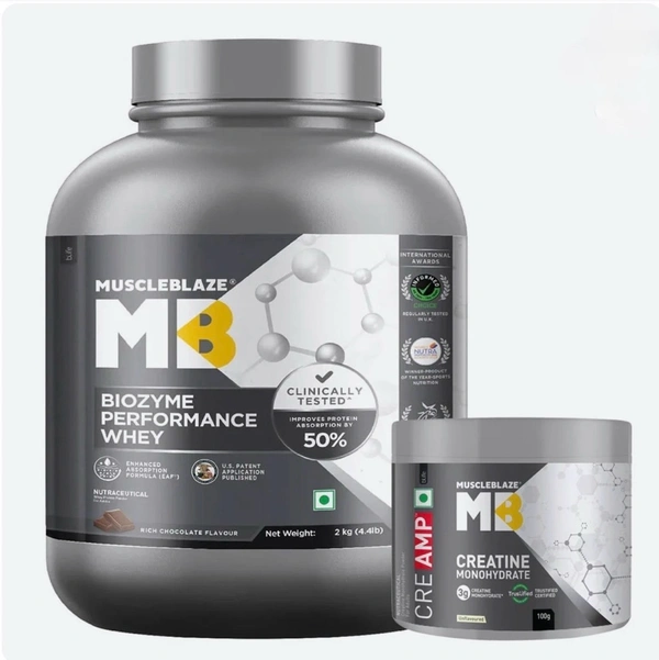 MuscleBlaze Biozyme Performance Whey
- 2kg, Magical Mango