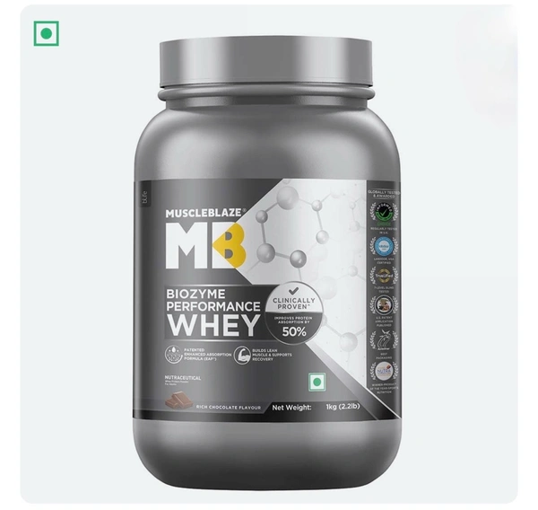 MuscleBlaze Biozyme Performance Whey