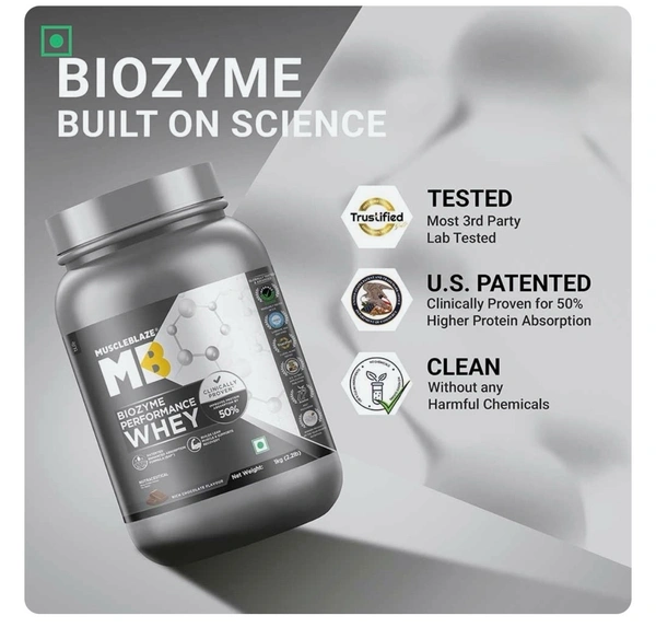 MuscleBlaze Biozyme Performance Whey