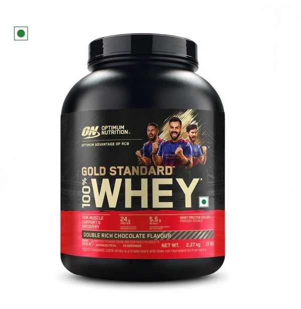 Gold Standard 100% Whey Protein Powder | Double Rich Chocolate | - Double Rich Choclate Flovour