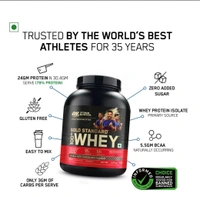 Gold Standard 100% Whey Protein Powder | Double Rich Chocolate | - Double Rich Choclate Flovour