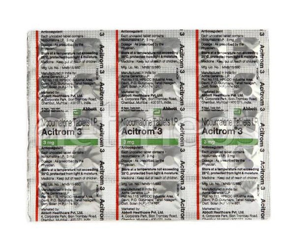 Acitrom 3 Tablet