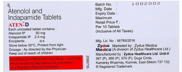 Aten-D Tablet