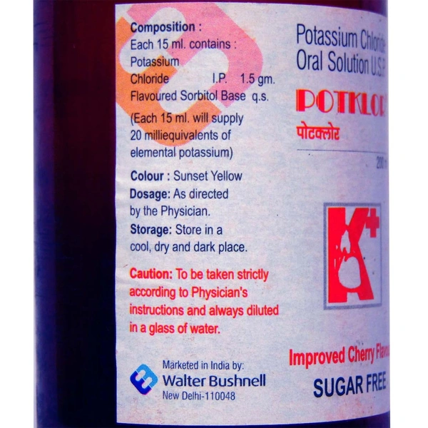 POTKLOR SYRUP 200ML