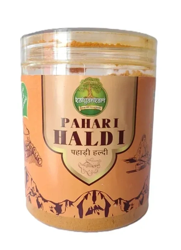 KALYANKARI ORGANIC PAHARI TURMARIC POWDER-200 GRM - 200 GRM