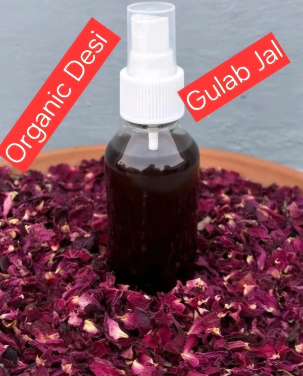 Organic Gulab Jal  Pure and Natural -100 ml