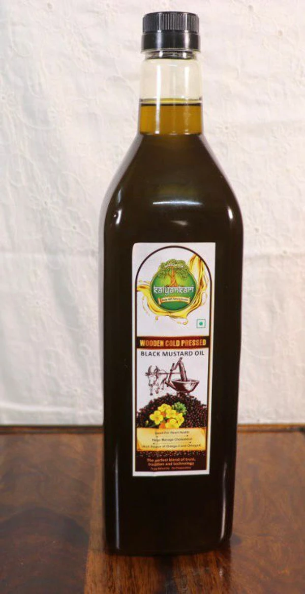 Black mustard wood pressed oil