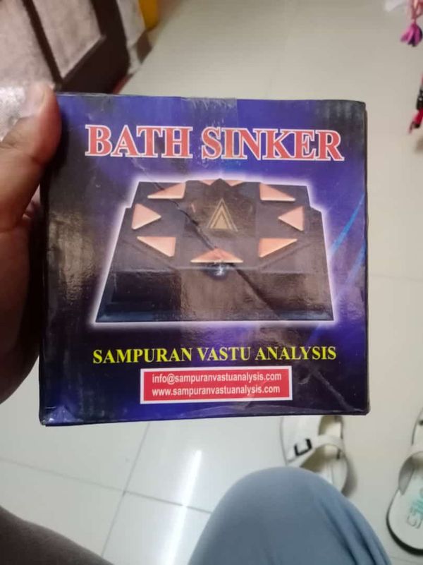 Complete Vastu Analysis  Bath Sinker - Electric Violet