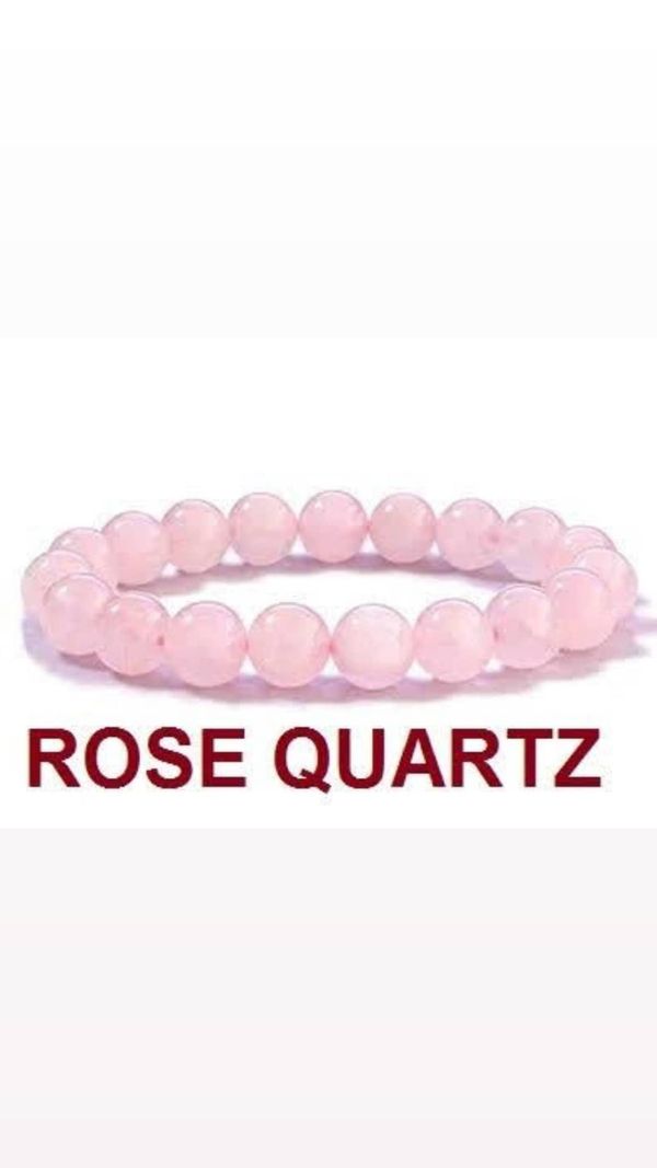 Astro Planet  Rose Quartz Breslet  - Pink
