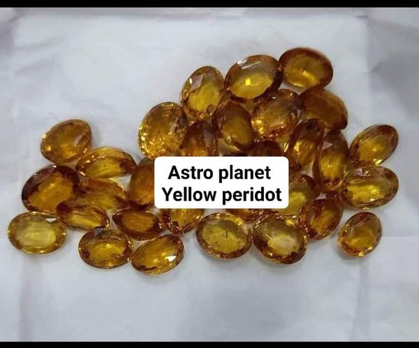 Astro Planet  Yellow Peridot  - Pirate Gold, Mix