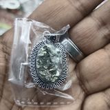 Astro Planet  Pyrite Rings And Lockets  - Olive, Free
