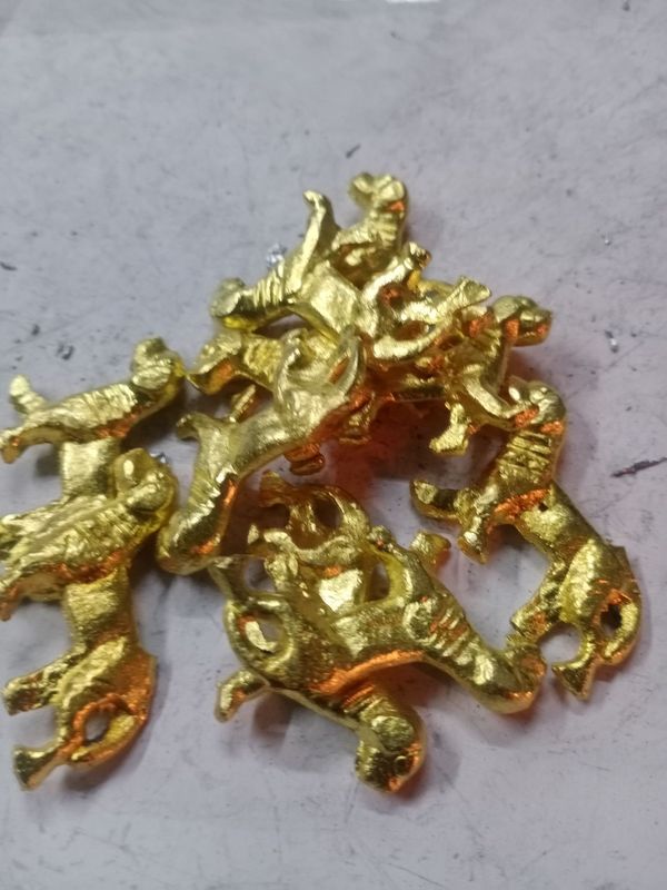 Astro Planet  Brass Dogs - Golden Tainoi, Small